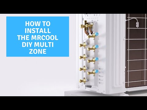 MrCool DIY 4th Gen 36K Multi-Zone 4-Zone Heat Pump Package, 230V W/ In ...